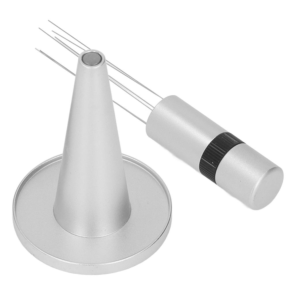 Coffee Powder Distributor Needle Rotatable Stainless Steel Coffee Stirrer Distribution Tool for