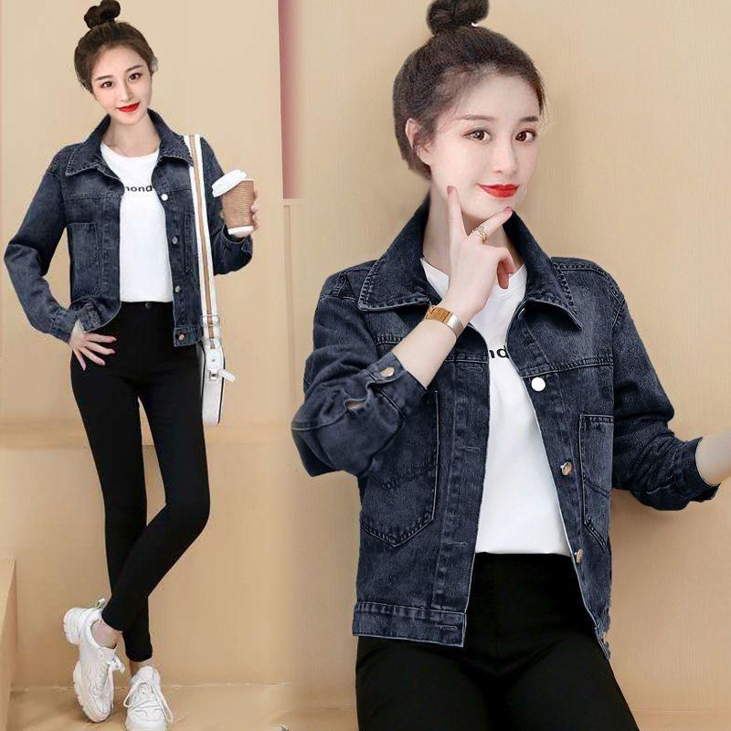 Buy Denim Jacket Female Loose Spring 
