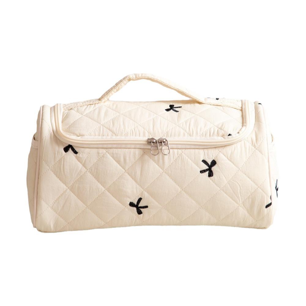 Large Capacity Travel Cosmetic Bag Shockproof Women Toilet Wash Bag Hair Care Accessories