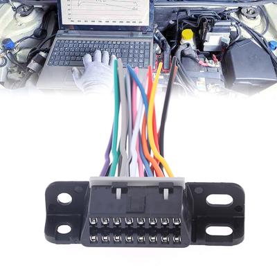 16-kolíkový kábel Obd2 Zásuvka predlžovacieho konektora Obd 2 Adaptérový kábel