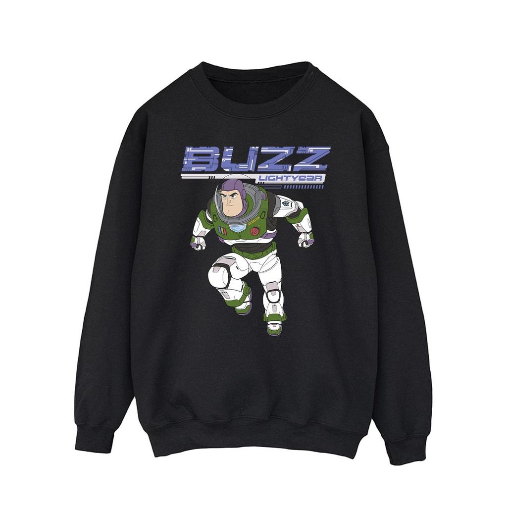 Disney Mens Lightyear Buzz Jump To Action Sweatshirt