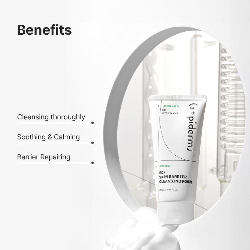 [zipiderm] EGF Skin Barrier Cleansing Foam 120ml