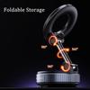 Foldable Suction Stand Magnetic Vacuum Car Phone Holder Strong Adsorption 360° Rotation Car Holder For iPhone Samsung Xiaomi