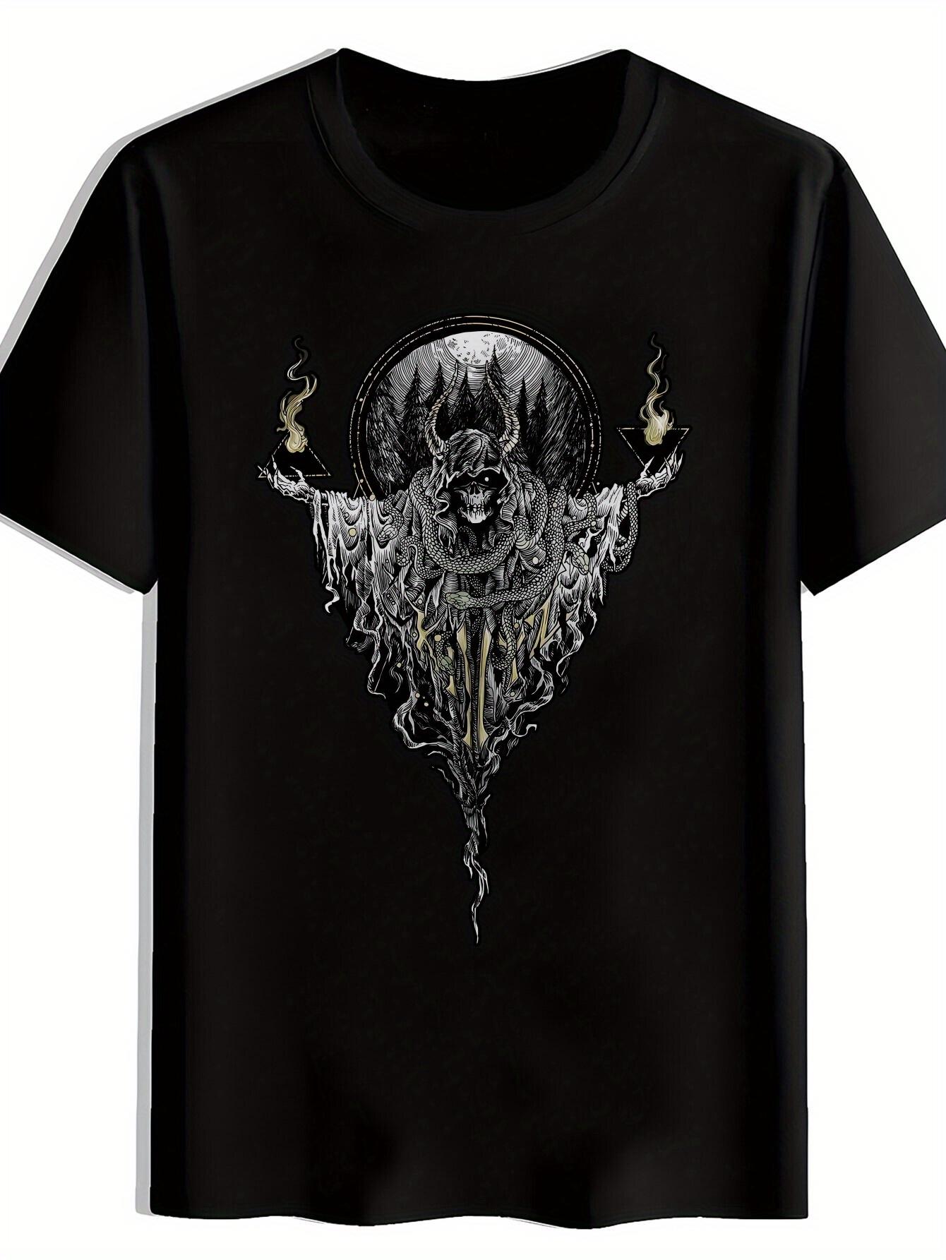 Black T-shirt with Vintage Rock Band Graphic - Stray Cat Design XXXL