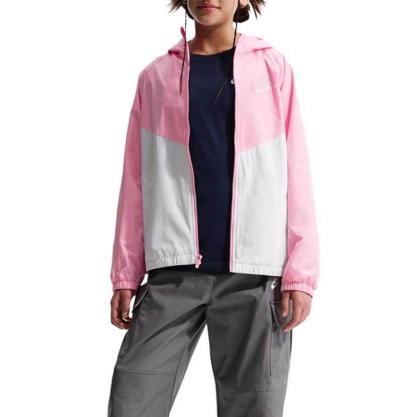 

Nike Hooded Zip-Up Raglan Long Sleeve Jacket Kids jackets IF2821-690 XL