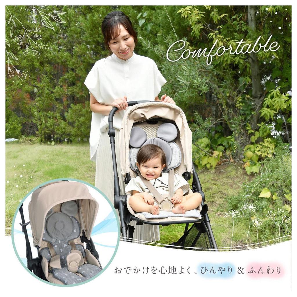 Takara Tomy Cooling Stroller Seat Mickey Mouse 2-Way -
