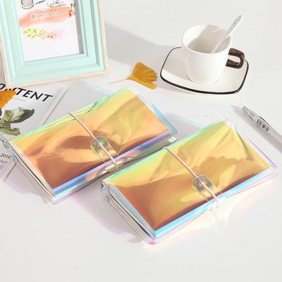 Iridescent Loose-Leaf Travel Diary Notebook