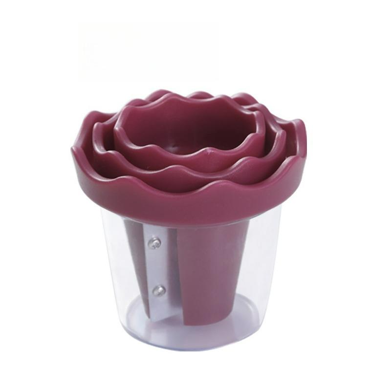 New Vegetable Flower Curler Kitchen Tools Creative Fruit Carving Gadgets Easy Use Creative Gadgets