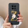 Cases For OPPO Realme12 12x 5G Elegant Rose Letter Soft Liquid Silicone Lens Protective Back Covers For Realme 12 X Bumper Funda
