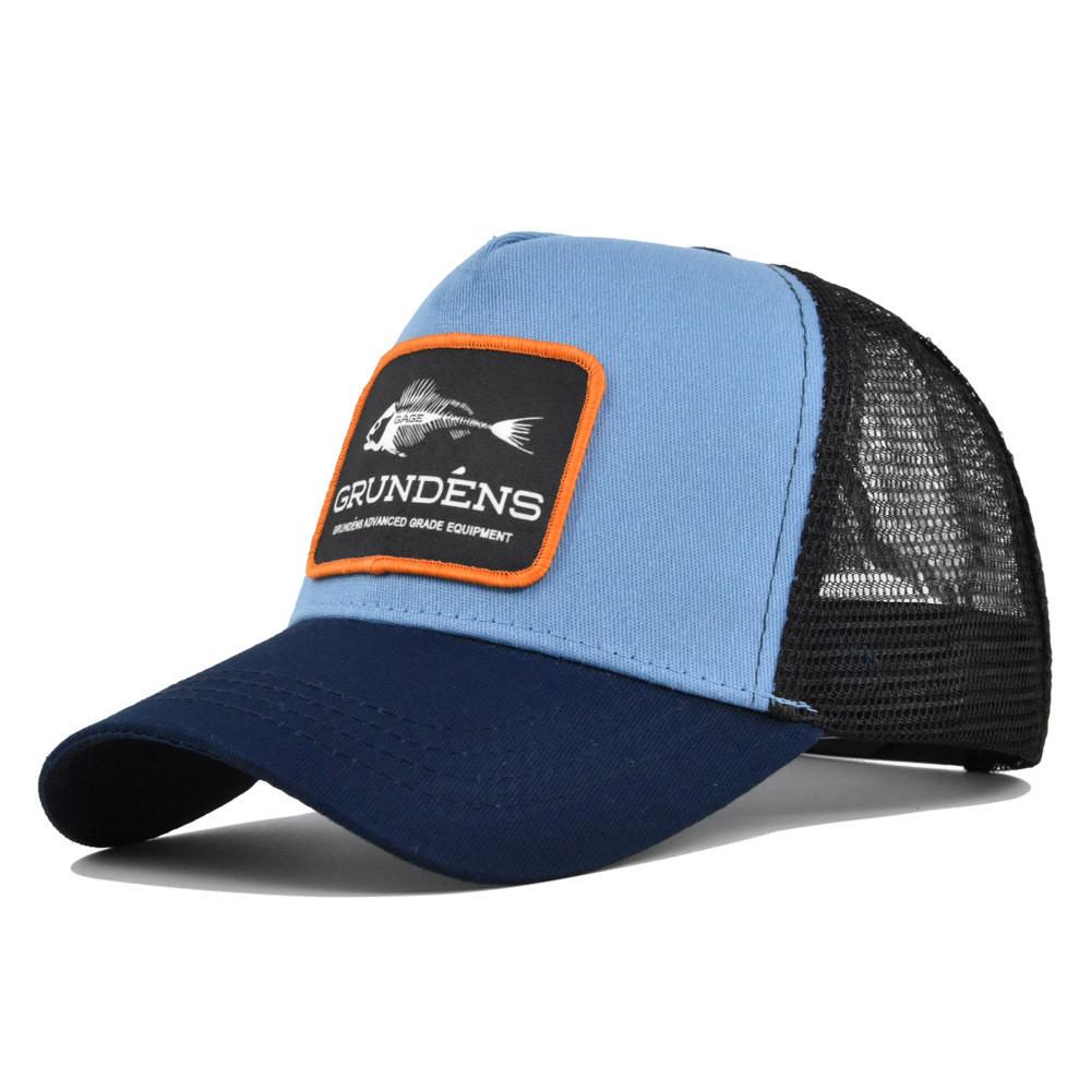 Retro Style Cross-border Embroidered Baseball Cap With Duck Tongue Sun Hat Mesh Cap