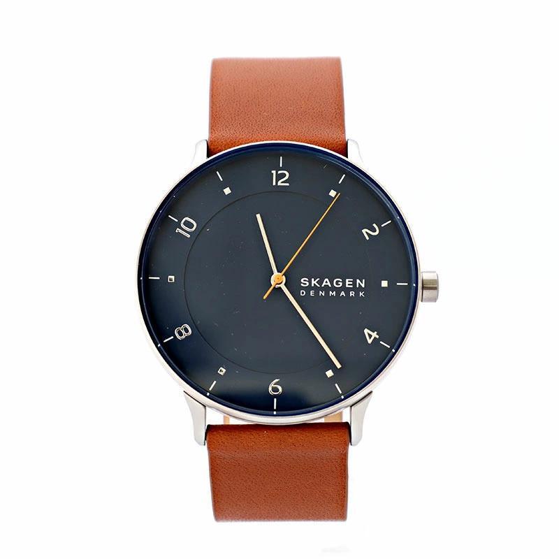 Used SKAGEN SKW6885 Watch Quartz Leather Men s Parallel Import Product
