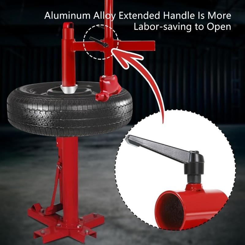 Professionelles Reifenmontagewerkzeug Aufgerüstet mit ergonomischem Griff Einfache Montage Verstärkter Reifenwechsler für Fahrzeuge