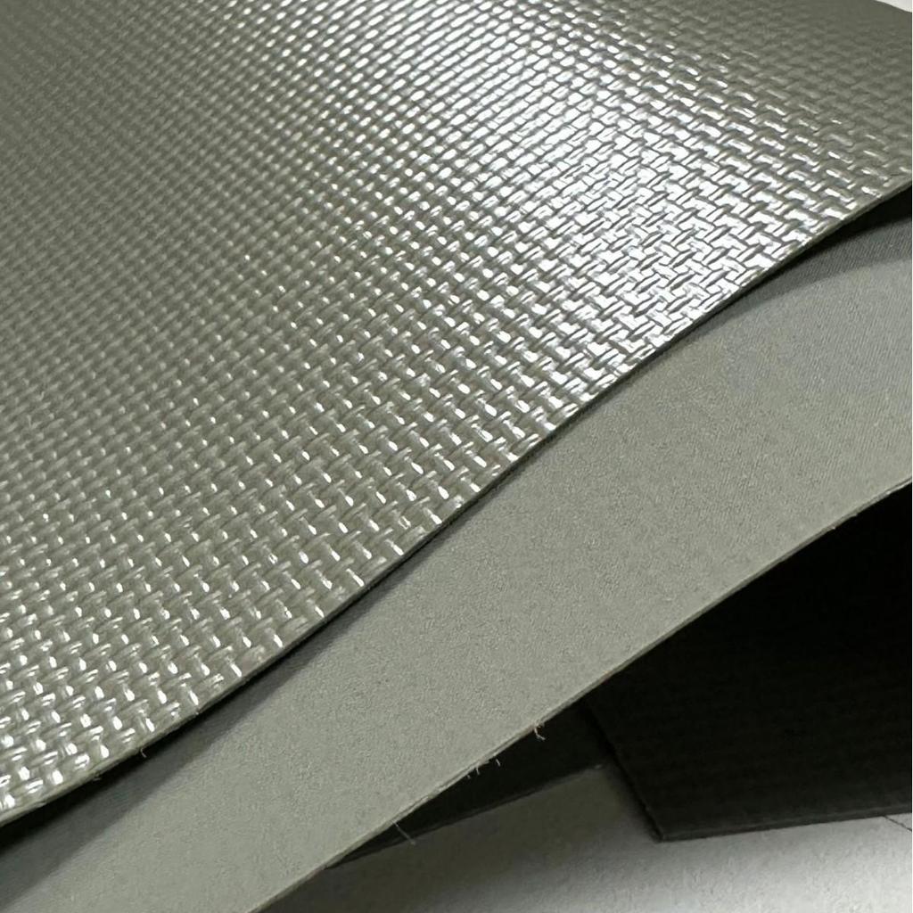 Army Green Eco-Friendly 500D Waterproof Matte Fog PVC Mesh Fabric for Luggage