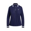Polo Golf Women S Tailored Fit Long Sleeve Polo Shirt Wmxgkninb920060410