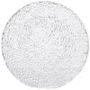 7 inch, rain-drop embossed glass cake plate, creative sushi plate, wedding fruit dessert plate, borden  kitchen food dish