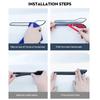 Futhope ABS Door Handle Cover For Tesla Model 3 Y Carbon Fiber Styling Premium Durable 2018-2023  Cover Protector Sticker