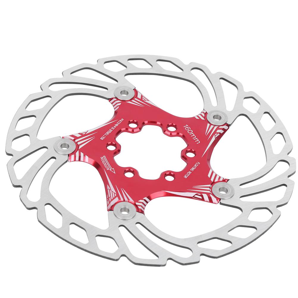 

Качественный металлический горный велосипед 160 мм пятиболтовый дисковый тормоз тормозная колодка диск золотистый