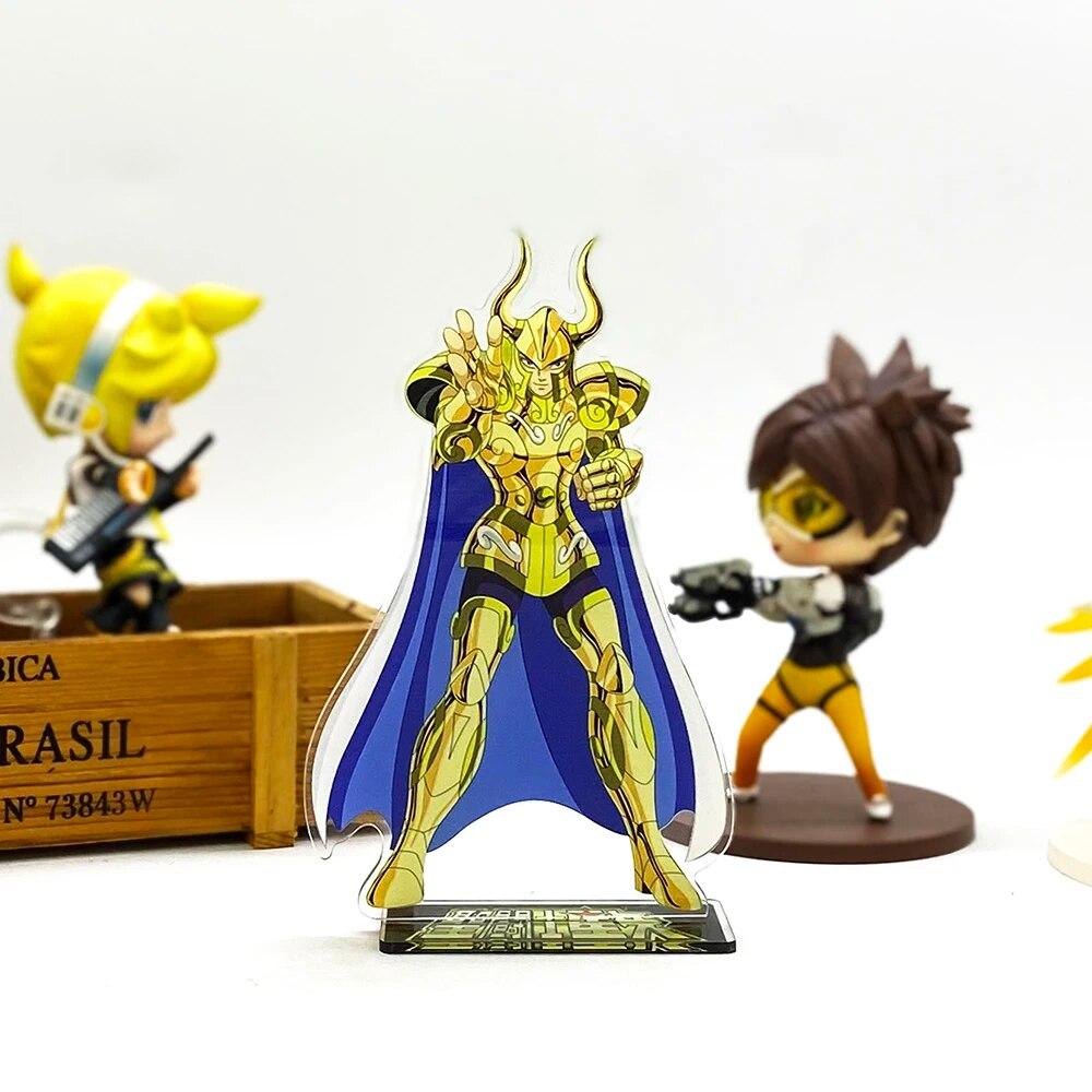 Saint Seiya Zodiac Saga Shura Shaka  Japanese Acrylic Stand Standee Toy Figure