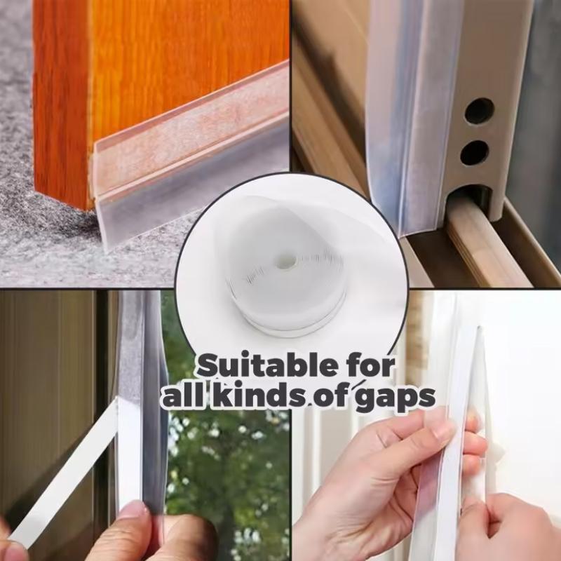 Windbreak Sealing Strip Dust And Noise Insulation Weather Stripping For Doors Gap Collision Door Draft Stopper Window Seal Strip