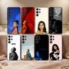 Coque de téléphone J-Jhene Singer A-Aiko Trip pour Samsung S25,24,23,22,30,21,10,9,Ultra,Plus,Lite,FE Coque Souple Noire