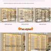 Illuminated Multi-Layer Cosmetic Display Shelf for Salons and Barbershops