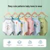 Newborn Infant Sleeveless Romper - Cute Strappy Summer Bodysuit for Boys & Girls