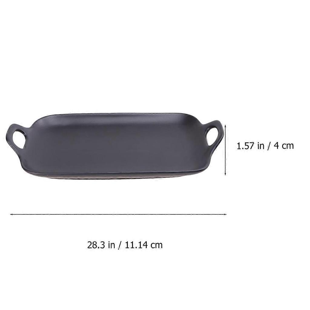 Roasting Pan Baking Ceramic Cooking Dish Large Rectangular Baker Porcelain Mold Japanese-style