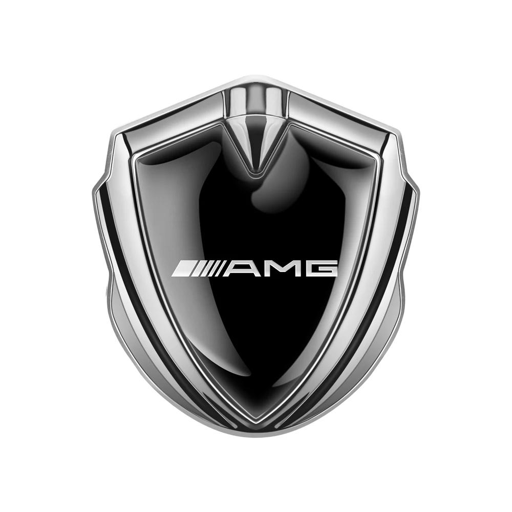 

GLC GLB New 3D Metal Car Side Fender Shield Emblem Badge Logo Sticker for Mercedes Benz Accessories AMG W204 W176 W213 W205 W21 1pc