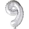Balloon - HAPPY MOMENT - 9 - Aluminium - Helium - White