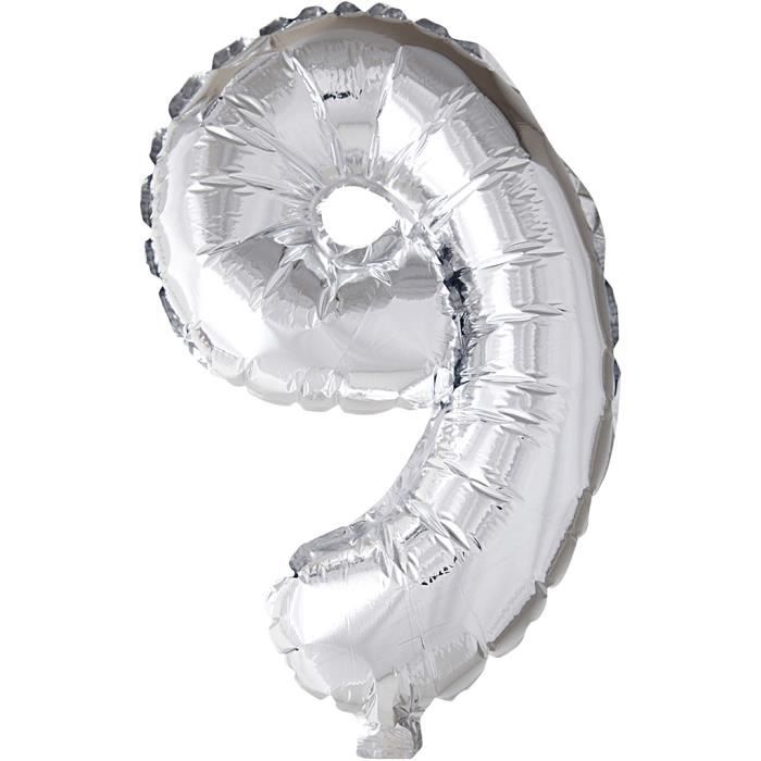 Balloon - HAPPY MOMENT - 9 - Aluminium - Helium - White