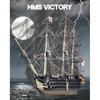 Piececool 3D Metal Puzzles for Adults, HMS Victory Battleship Model Kits Building DIY Models Puzzles, Great Gift Ideas - 389Pcs