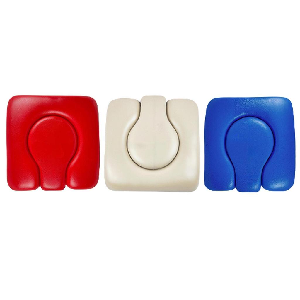 Bedside Commode Seat Cushion Easy Clean Universal Commode Chair Hole Cover for Elderly Soft Sponge Padded Raised Toilet Seat