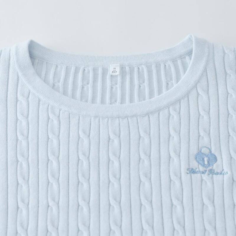 IEF Petite Korean Style Gentle Knitted Top
