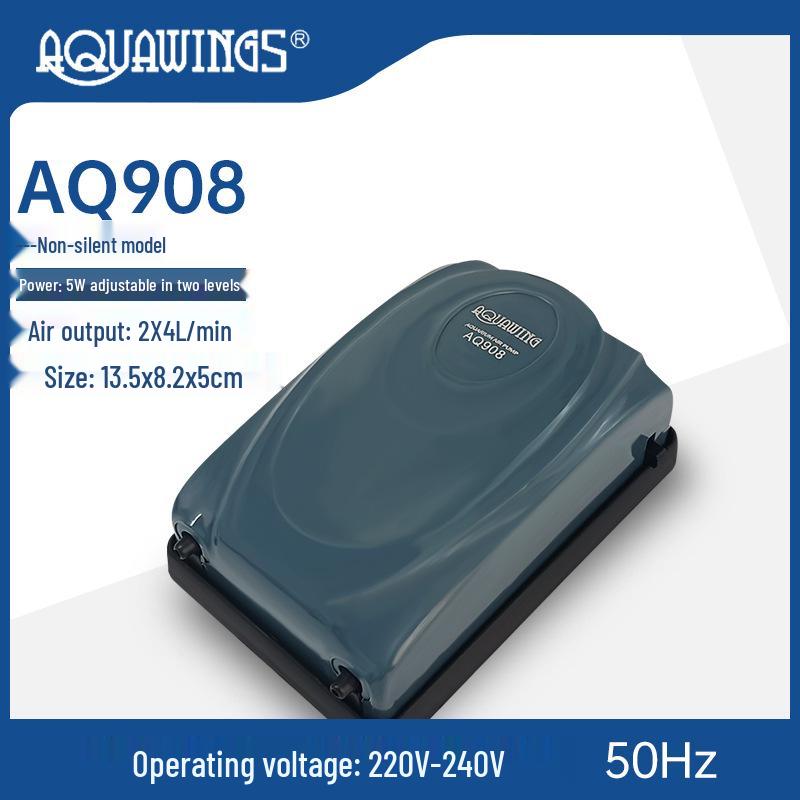 High-Power Dual Outlet Fish Tank Air Pump Aerator