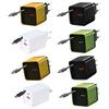 מטען PD80W עם כבל Type C נגלל ויציאת USB לטעינה מהירה של 3 מכשירים, מתקפל