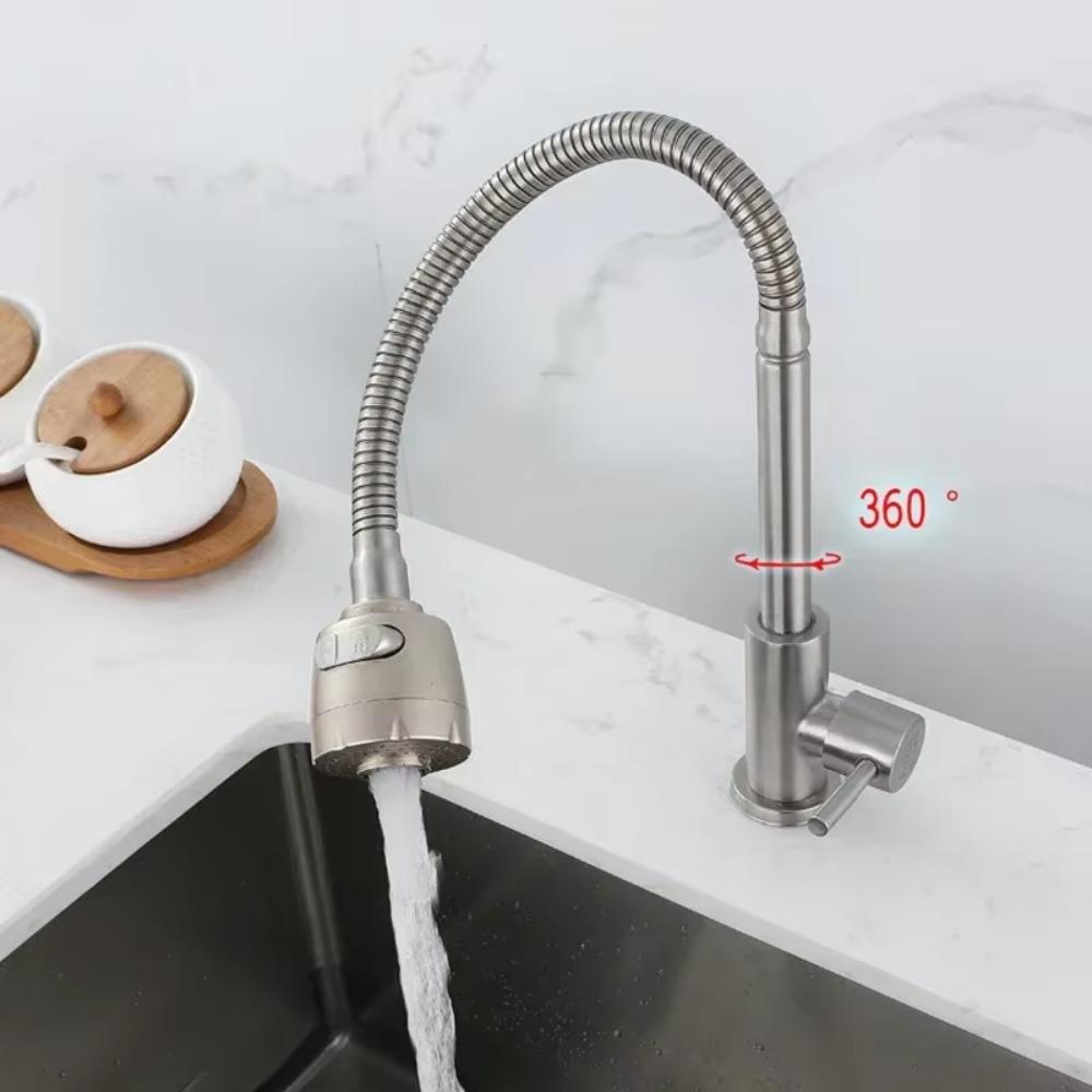 Universal Kitchen Faucet Adjustable Mode Kitchen Water Tap Durable Sink Water Tap  Balcony