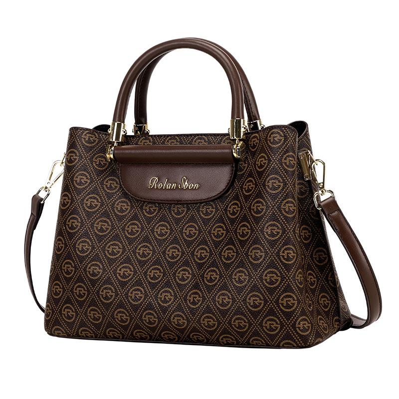 

Новая модная сумка-тоут большой вместимости, одноплечная сумка кроссбоди, универсальная модная сумочка