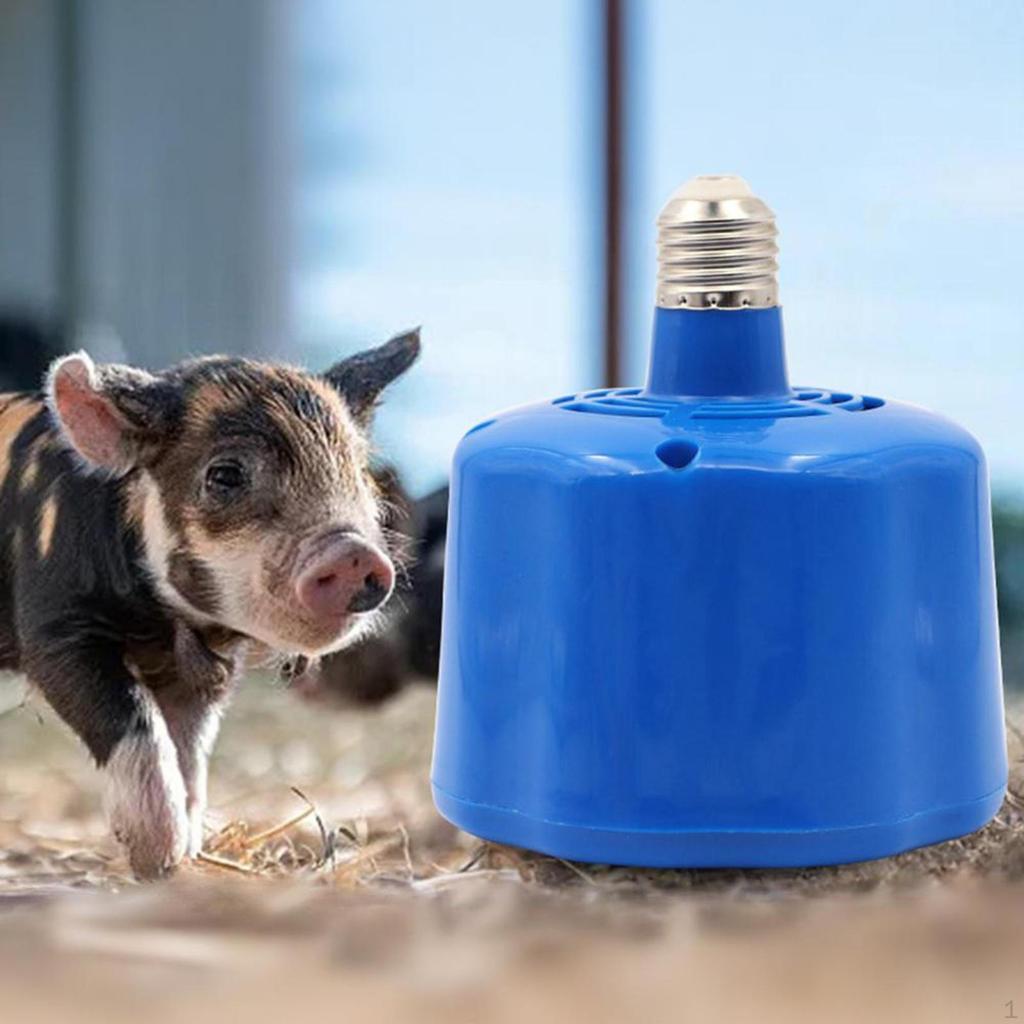 Livestock Heat Lamp Household Efficient Sturdy Gifts Energy Saving Accessory Black