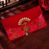 Guochao Year of the Horse 2026 Red Envelope: Fu Character Brocade New Year Lucky Money Envelope, 20,000 Yuan Capacity for Housewarming or Celebration.