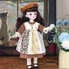 1 Set Attractive Eyes Dress Up BJD Dolls Long Hair Makeup Ball Joint Doll  Babies