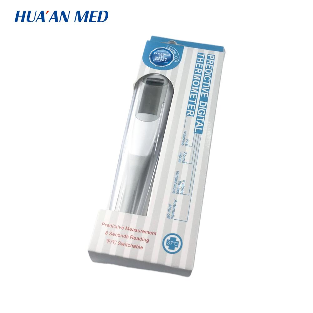 HUAAN 8 Seconds Jumbo LCD Waterproof Flexible Digital Thermometer Baby