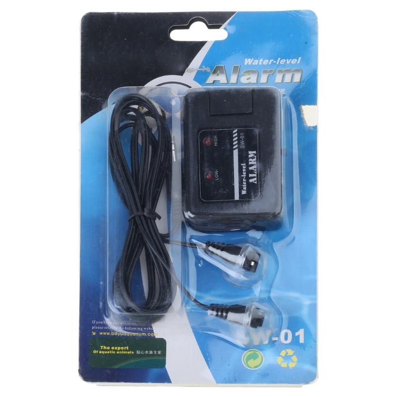 FishTank Water Level Monitoring Device with Adjustable High Low Alarm Light Sound Alerts Adjustable Water Level Alerts 1