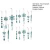 15Pcs  Acrylic Snowflake Ornaments Snowflake And Ice Crystal Hanging Decor for Christmas Tree Transparent Winter-Themed Craft Party Favor