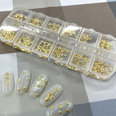 Nail Stone Nail Cubic Decoration Nail Parts Nail Art Parts Set