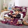 1pc Harry Potter Blanket Lightweight Flannel Throw For Sofa, Bed, Travel, Livingroom, Office, Couch, Chair, And Bed