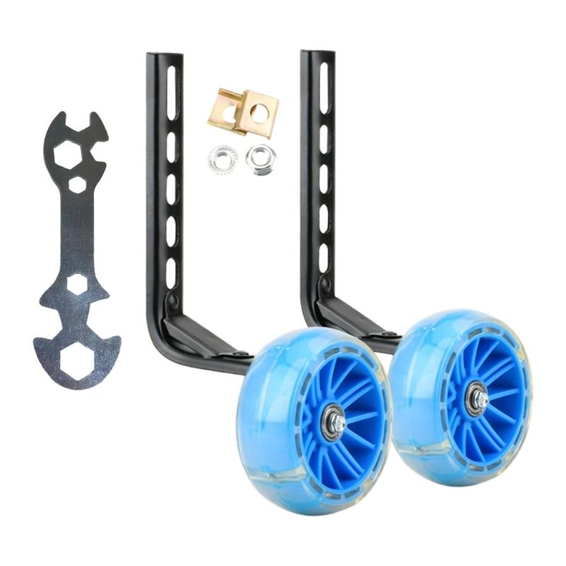 Regulable Bike Stabilizers Wheel Childrens Bicycles Alloys Support Secure Balance Learning Aid for Beginner