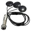 Pickup Piezo 3 Transducer 6.35mm For Acoustic Guitar Ukulele Mandolin Universal