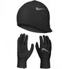 Mens Essential Running Hat And Gloves Set