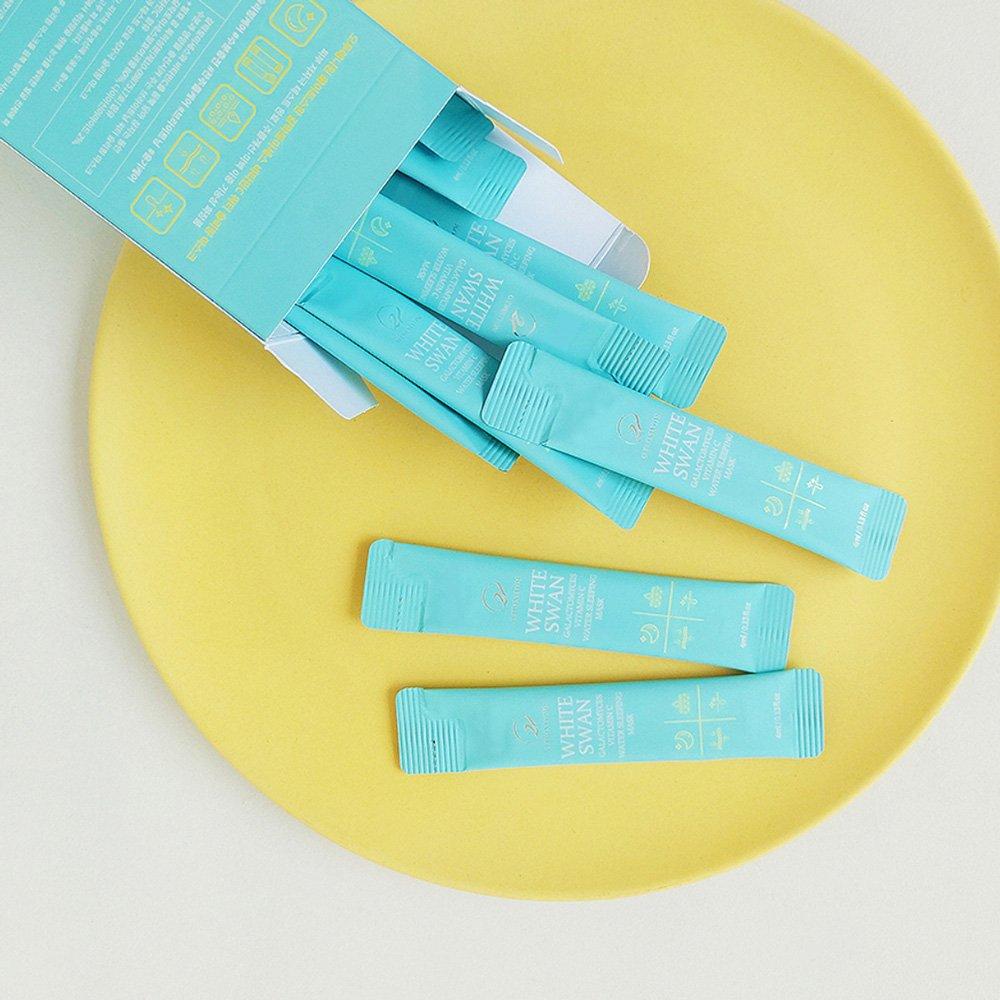 White Swan Galactomyces Vitamin C Water Sleeping Mask 4mlx20pcs Whitening Wrinkle Improvement
