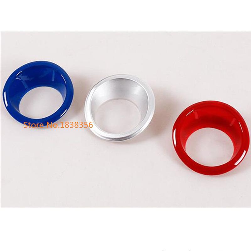 Car Styling ABS Chrome For Jeep Compass 2017 2018 Lamp Key Start Ignition Ring Frame Trim Decoration Cover